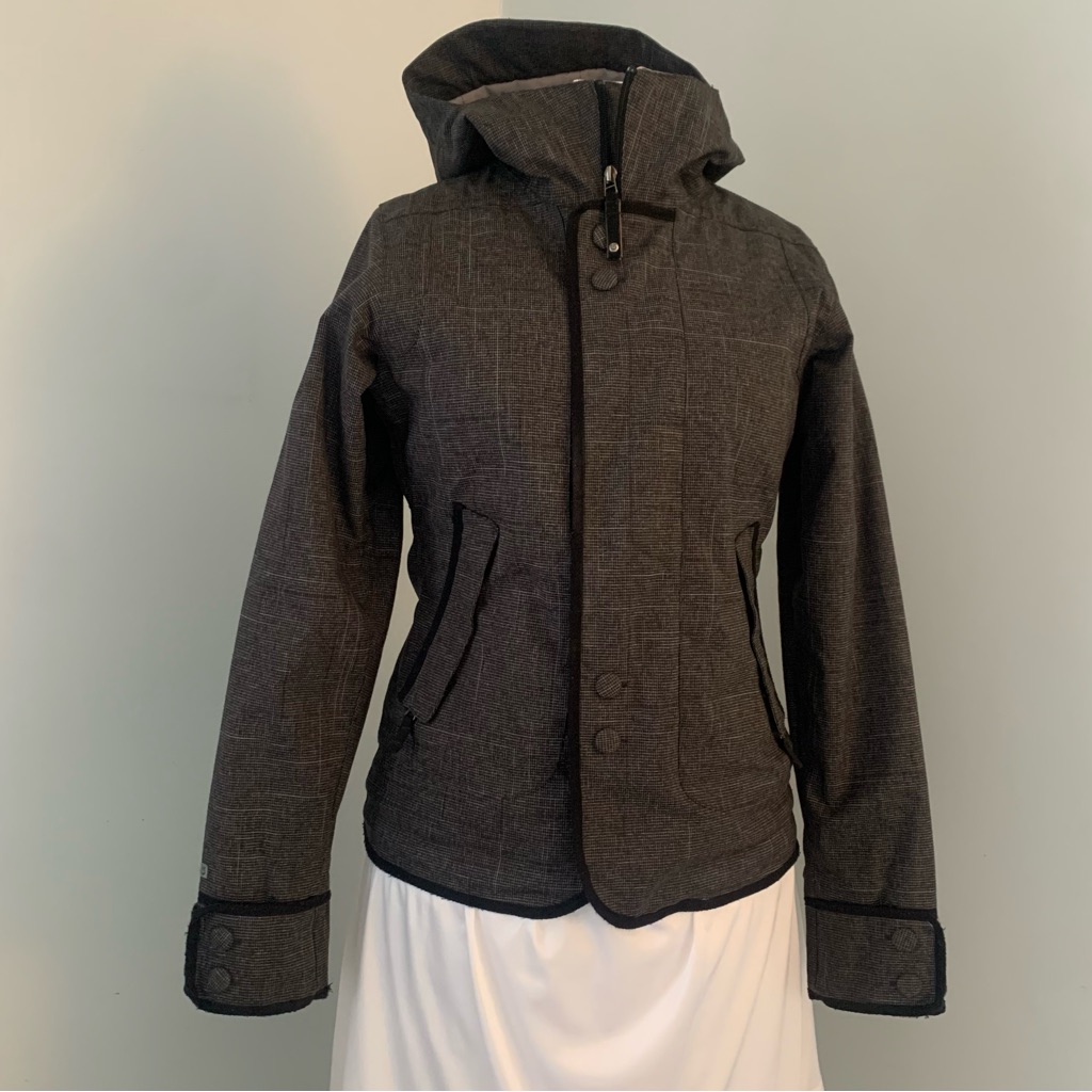 Burton Dryride Jet Set Snowboard & Ski Women's Coat, Grey, Size Small